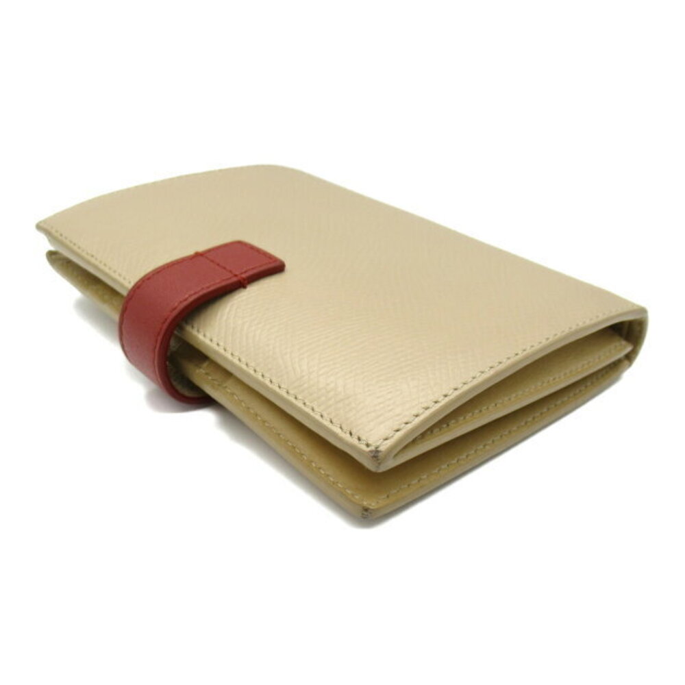 Celine s Beige Wallet Calfskin Bifold - Picture 4 of 10